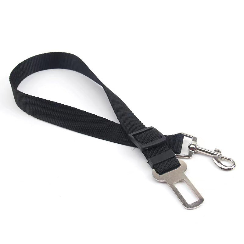 Pet Car Safety Belt – Secure & Retractable Dog Seat Harness