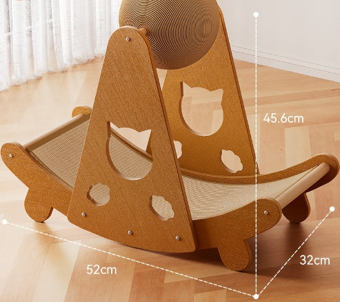 Sisal Cat Scratch Pad – No Crumbs, Durable & Mess-Free