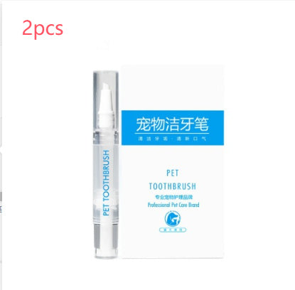 Pet Dental Cleaning Pen – Freshens Breath & Cleans Teeth