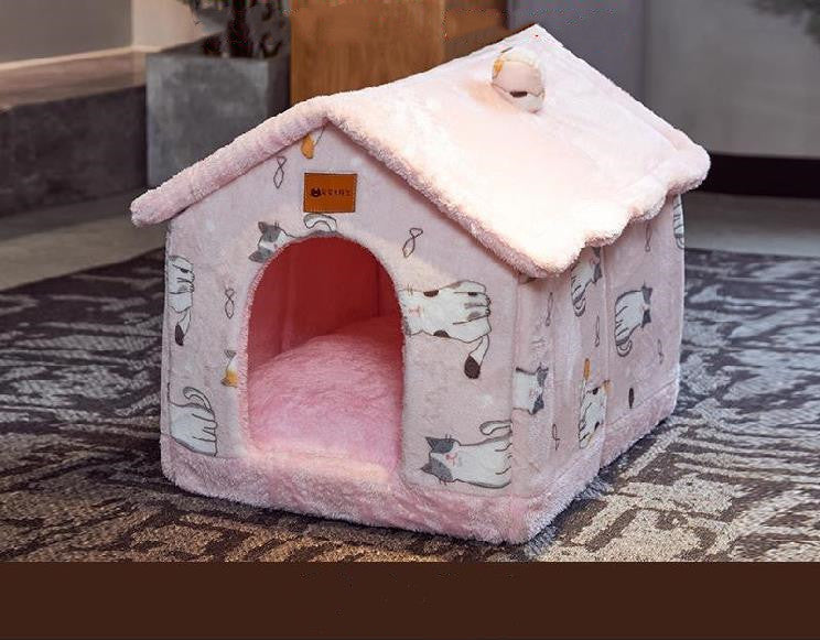 Warm Foldable Dog & Cat House