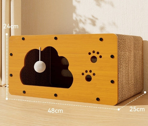 Sisal Cat Scratch Pad – No Crumbs, Durable & Mess-Free