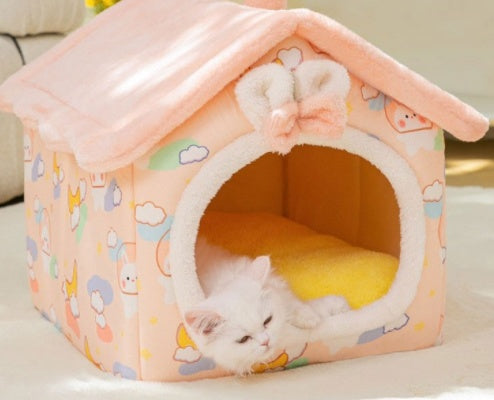 Warm Foldable Dog & Cat House