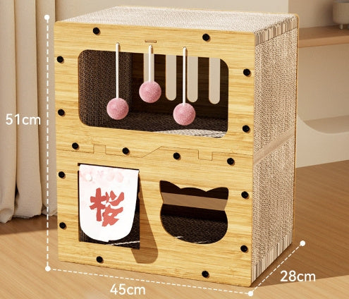 Sisal Cat Scratch Pad – No Crumbs, Durable & Mess-Free