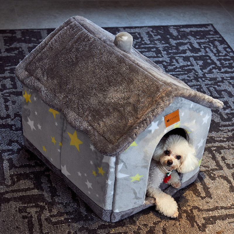 Warm Foldable Dog & Cat House