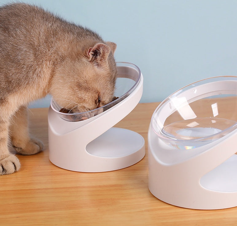 Elevated Tilt Pet Bowl – Orthopedic Design for Healthy Eating