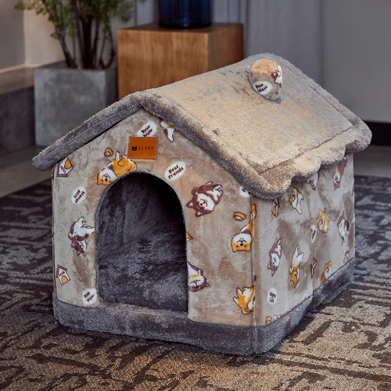 Warm Foldable Dog & Cat House