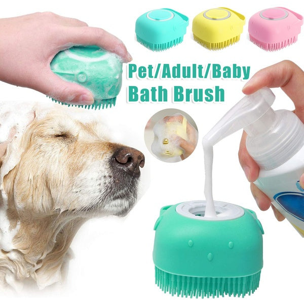 Multi-Function Pet Bath Glove – Wash & Massage