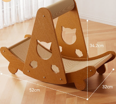 Sisal Cat Scratch Pad – No Crumbs, Durable & Mess-Free