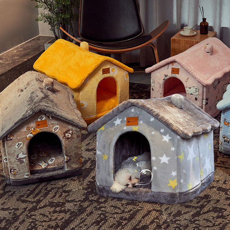 Warm Foldable Dog & Cat House
