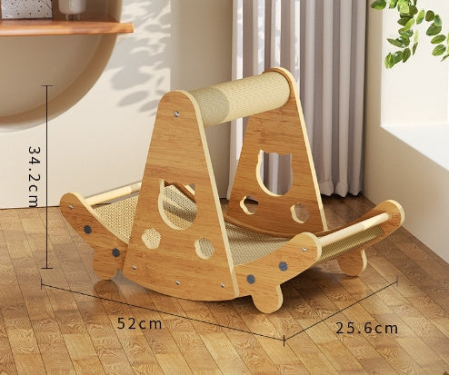 Sisal Cat Scratch Pad – No Crumbs, Durable & Mess-Free