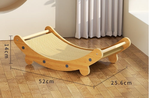 Sisal Cat Scratch Pad – No Crumbs, Durable & Mess-Free