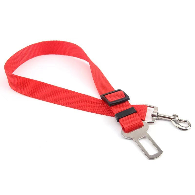 Pet Car Safety Belt – Secure & Retractable Dog Seat Harness