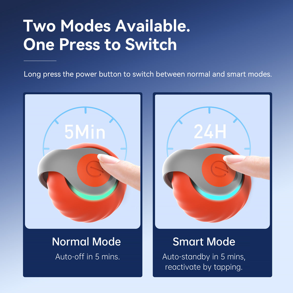 Rechargeable Smart Cat Toy Ball – Automatic & Interactive Teaser