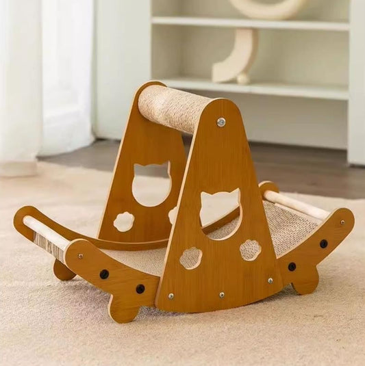 Sisal Cat Scratch Pad – No Crumbs, Durable & Mess-Free