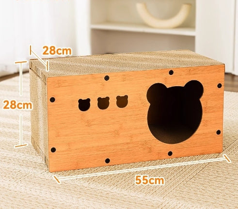 Sisal Cat Scratch Pad – No Crumbs, Durable & Mess-Free