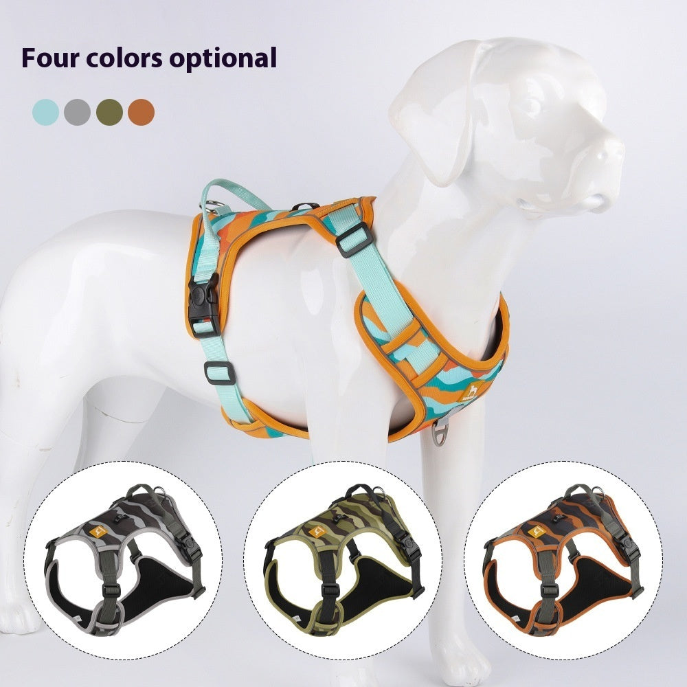 Dog Safety Harness with Leash – Reflective & Comfortable Fit