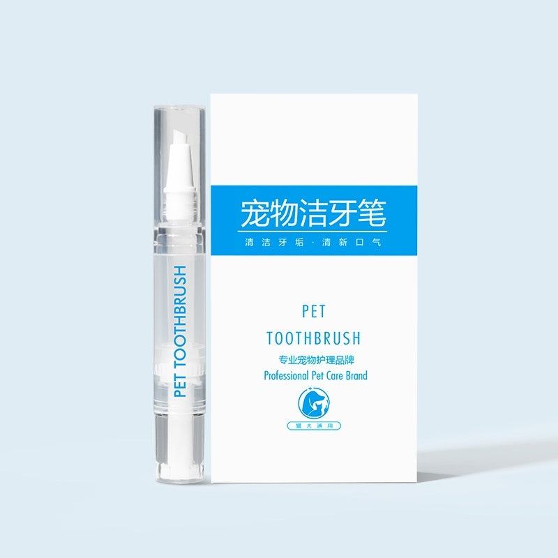 Pet Dental Cleaning Pen – Freshens Breath & Cleans Teeth