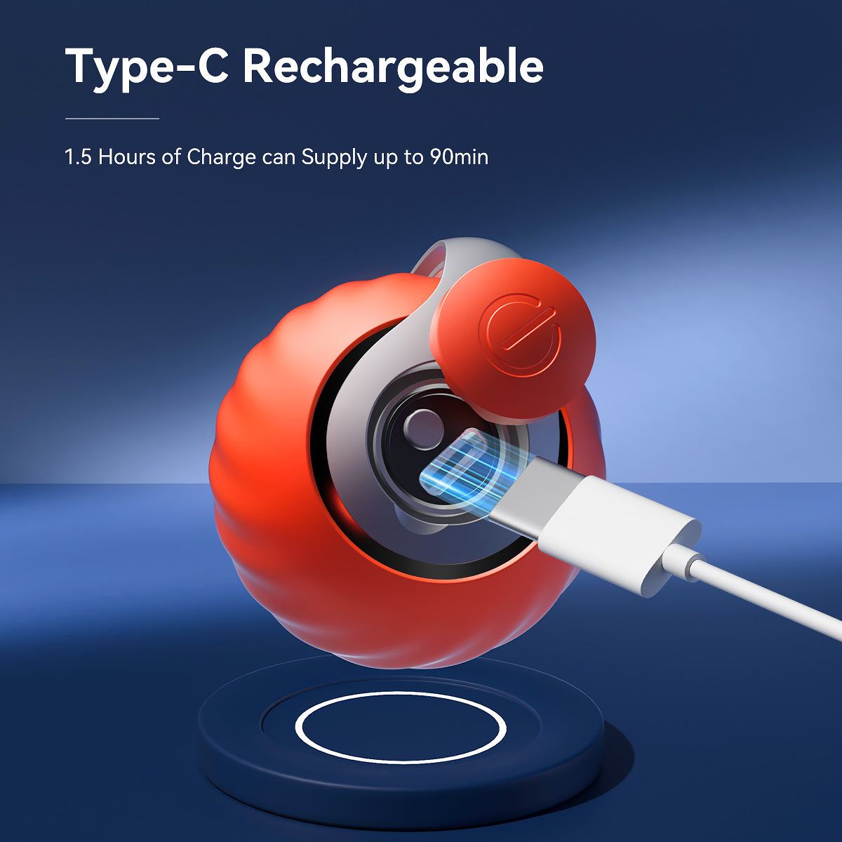 Rechargeable Smart Cat Toy Ball – Automatic & Interactive Teaser