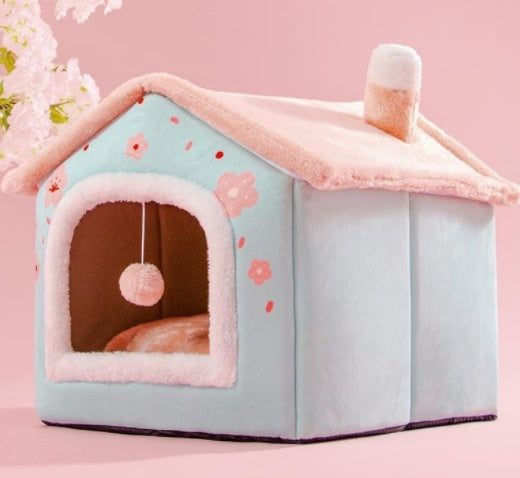 Warm Foldable Dog & Cat House